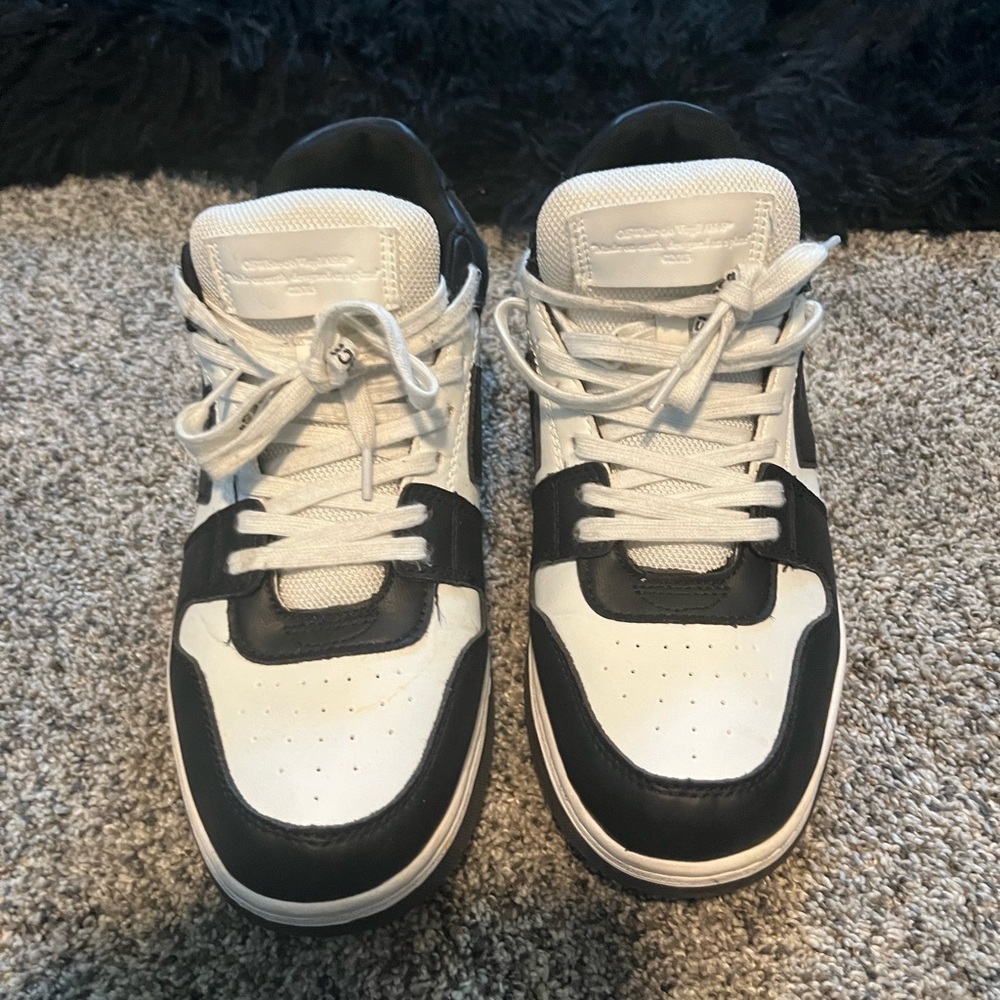 Black and White Sneakers